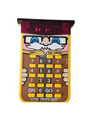 VTG Texas Instruments Little Professor Calculator Math Quiz Game WORKS